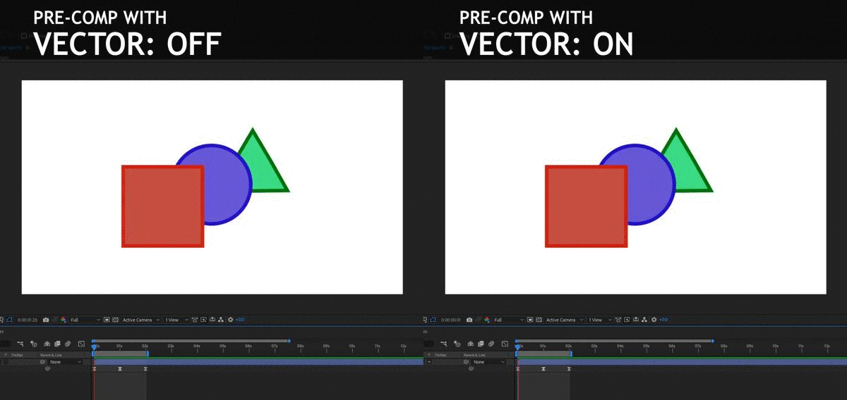 How to fix After Effects vector pre-compositions acting as individual layers  » Jarno Wouda